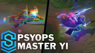 PsyOps Master Yi Skin Spotlight - League of Legends