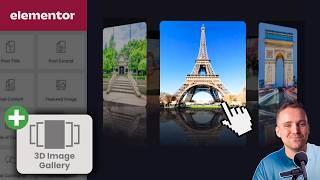 Elementor - 3D Rotating Image Slider
