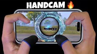 Best HANDCAM 4 Finger + Gyroscope | iPhone 14 Pro ️ PUBG Mobile