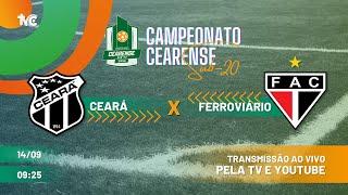  AO VIVO: Ceará x Ferroviário - Quartas de Final do Campeonato Cearense Sub-20