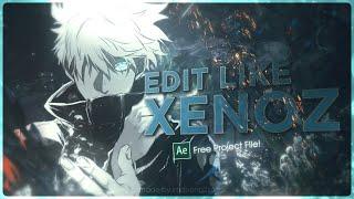 How to Edit Like Xenoz - After Effects AMV Tutorial (Free Project File)