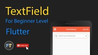 Text Field in Flutter / Search Bar Design | Deeply Explained