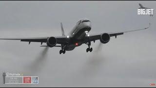 LIVE: Storm Bert at London Heathrow Airport