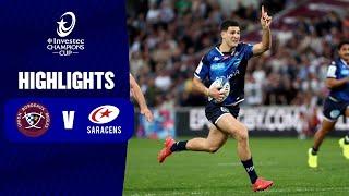 Instant Highlights - Union Bordeaux Bègles v Saracens | Round of 16│Investec Champions Cup 2023/24