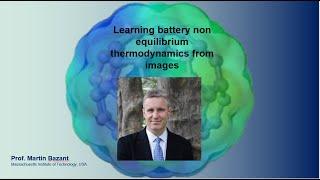 Learning Battery Non Equilibrium Thermodynamics from Images