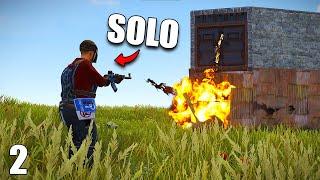 I Solo Raided everyone in Official Rust..