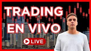 TRADING EN VIVO | ANALISIS EN TIEMPO REAL | SMART MONEY CONCEPTS | EURUSD NZDUSD NAS100