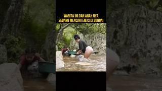 WANITA INI SEDANG MENCARI EMAS DI SUNGAI #alurceritafilm #film