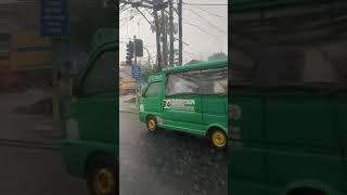 Heavy rains in Butuan city today