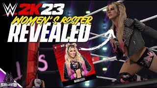 WWE 2K23: Women's Roster Officially Revealed #WWE2K23