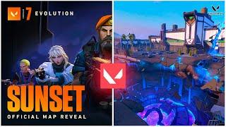 Valorant New Map Sunset Revealed | New Map Sunset #valorant #valorantnewmap #valorantchampions