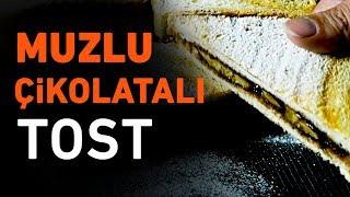 Muzlu Çikolatalı Tost Yapımı | Muzlu, Çikolatalı Tost Nasıl Yapılır?