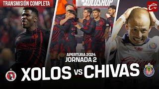 XOLOS 4-2 CHIVAS POST EN VIVO | MARTES GALLOS VS CHIVAS GRATIS POR CALIENTE TV 