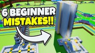 6 beginner mistakes in Block Tycoon ROBLOX