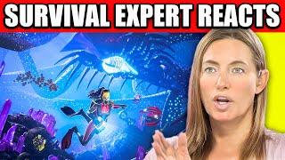 Survival Expert REACTS to Subnautica | Experts React
