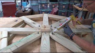 Part 5 of 8 - Water Wheel - How To Sand and Apply Silicone Sealant To the Wheels