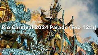 Rio Carnival 2024 Samba School Parade Special Group on Feb 12th