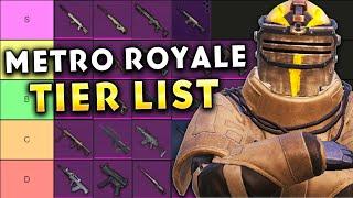 Metro Royale Pro Makes Weapons Tier List (PUBG MOBILE)