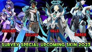 UPCOMING MLBB NEW SPECIAL SKIN SURVEY POSSIBLE IN 2023 | ALL BLANK SKIN 2023 | mlbb