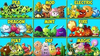 Random All Best Team 4 Plants Battlez - Who Will Win? - Pvz 2 Team Plant vs Team Plant