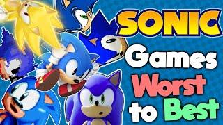 Ranking Every Sonic Game