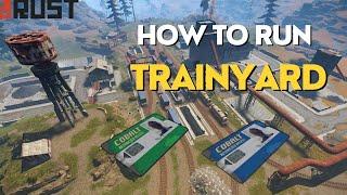 RUST FOR BEGINNERS PT. 1 TRAIN YARD. East guide to train yard