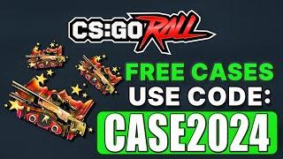 CSGOROLL PROMO CODE: CASE2024 - FREE CASES BONUS CODE "CASE2024"