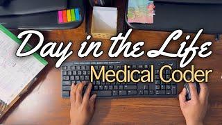 Day in the life of a Medical Coder | Work from Home Vlog | No Commentary
