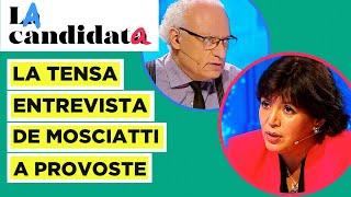 Tensa entrevista de Tomás Mosciatti a Yasna Provoste en La Candidata