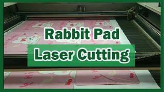 Rabbit Pad Laser Cutting