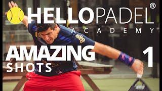 Amazing shot #1 by Mauri Andrini - Hello Padel (Magic tricks)