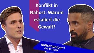 Constantin Schreiber und Malcolm Ohanwe über den Nahost-Konflikt | maischberger. die woche