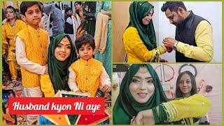 Mere husband or in-laws kyon ni aye nikkah main .. my look for Mayoun