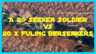 Valheim Mistlands: 20 Fuling Beserker vs A 2 star Seeker Soldier