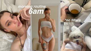 my 6am beauty morning routine | unfiltered skin, healthy tips, diet