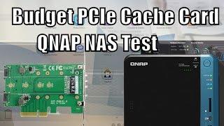 QNAP NAS and Budget SSD Cache Card Experiment