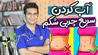 Melt belly fat | آب  کردن چربی های شکم