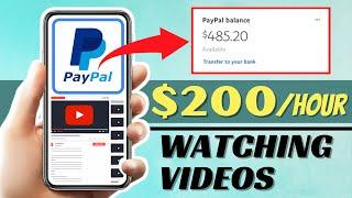 How To Make PayPal Money Online For Watching Videos (2021) | Earn $200 Per Hour