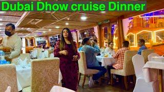 Dubai Dhow cruise Dinner with Rayna Tours2023| Dhow Cruise Dinner at Dubai Creek