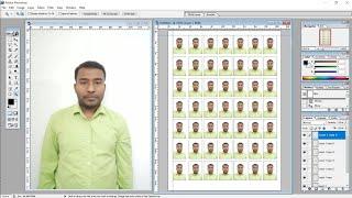 How to Create Passport Size Photo in Photoshop | Passport Size Image in Photoshop