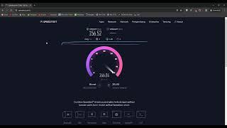 Biznet Home 2024 Internet 1D 150Mbps Speedtest