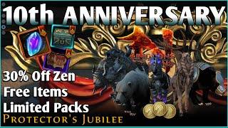 I MADE IT! 10 Years of Neverwinter! 30% Off ZEN Shards, Limited Packs,Mythic Insignas,Free Items