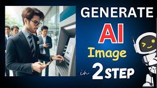 How to generate AI images in just 2 step.