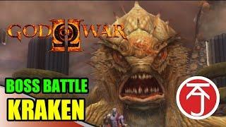 God Of War II - BOSS BATTLE: KRATOS VS KRAKEN