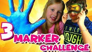 3 Marker Challenge PAINT édition SPECIALE en francais