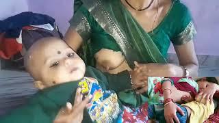 Breastfeeding vlogs new 2023 indian village #breastfeeding