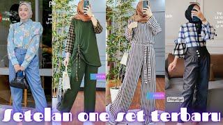 Baju setelan one set wanita terbaru 2022 | setelan tunik dan kulot terbaru #setelantunikterbaru