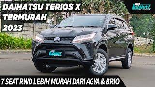 SEJELEK APA SUV 7-Seat Lebih MURAH Dari AGYA & BRIO? Mending Daihatsu Terios X 2023 Ini RWD & MACHO!