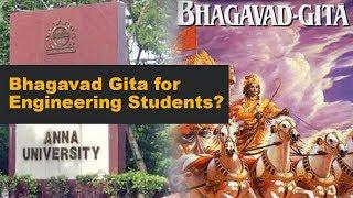 Bhagavad Gita in Anna University: What Do Students Have to Say?