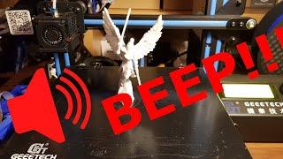 How to end your 3d print wih a BEEP! SOUND